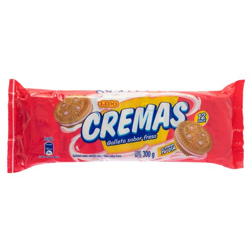 Galletas Lido Fresa Paquete - 300 g