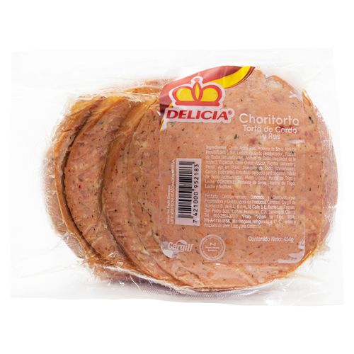 Choritorta Torta De Cerdo Y Res 454 Gramos
