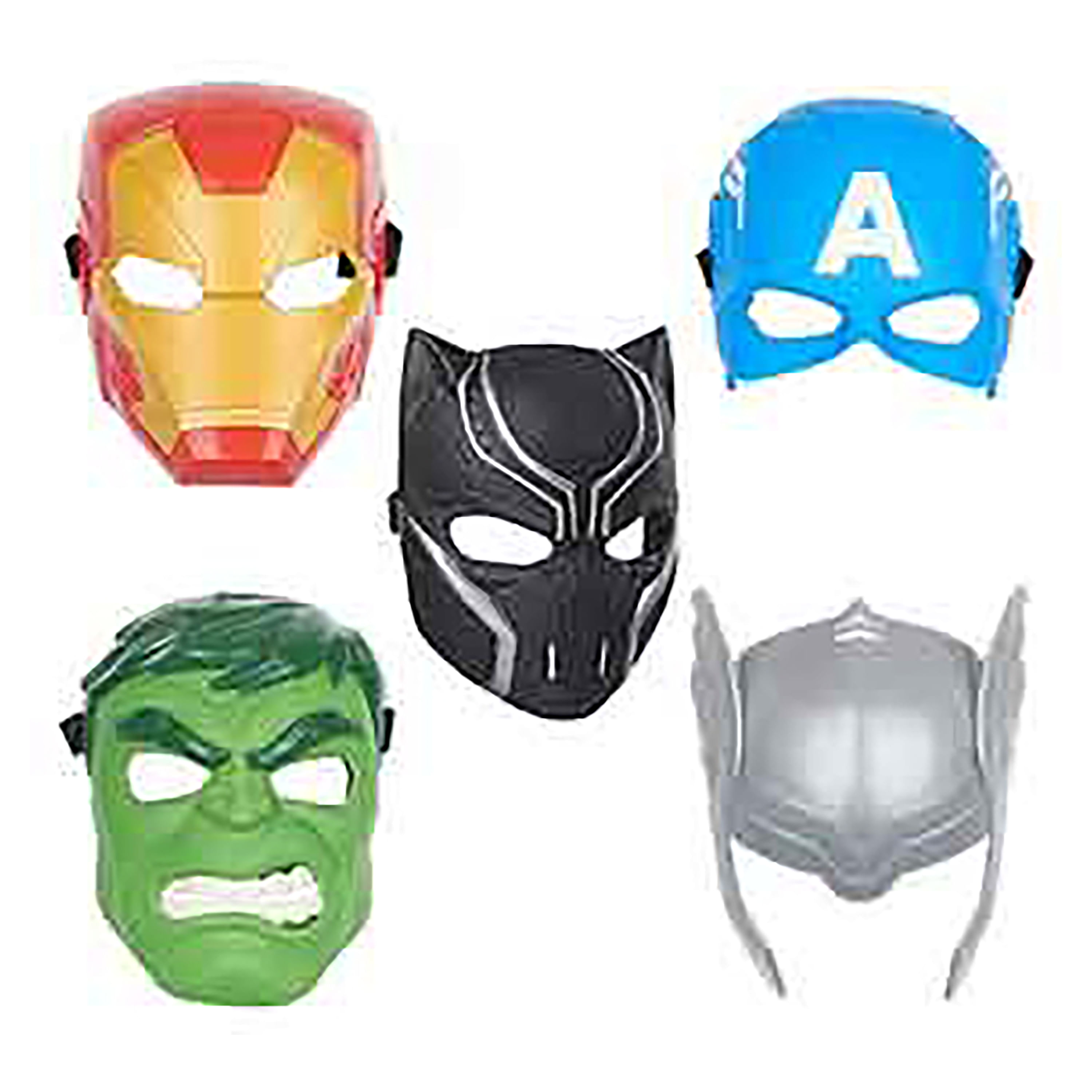 Máscara de Cosplay de Los Vengadores de Marvel para niños, máscara
