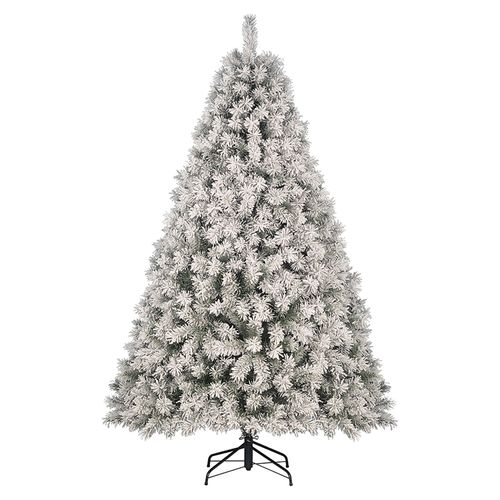 Arbol navidad Nevado 2.28 mts 7.5 ft 1320 puntas de rama 132 cms de diametro  Modelo  HH75-1320