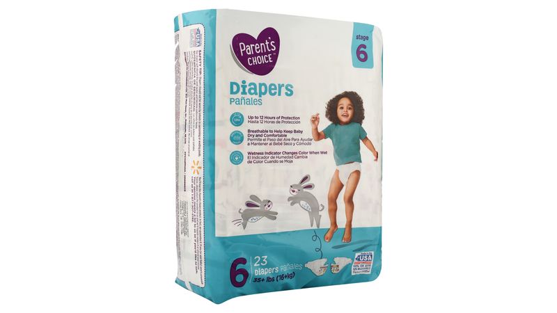 Parents choice hot sale diapers 6