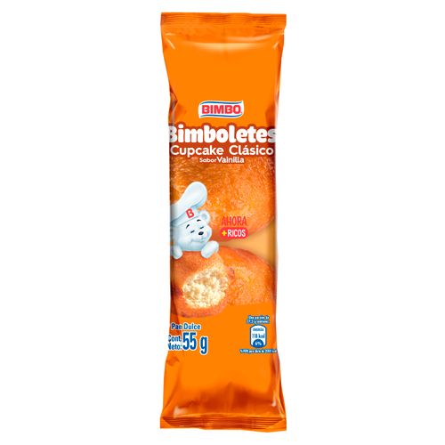 Cupcake Bimbo Bimbolete Vainilla - 55 g