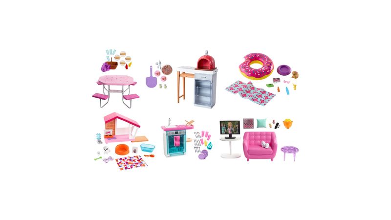 Barbie Muebles Y Accesorios