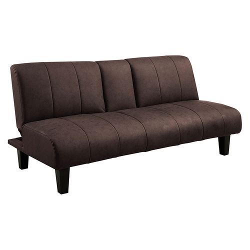 Sofa Mainstays Cama Microfibra Con Bandeja Café