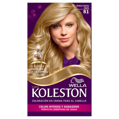 Tinte Koleston Lila 81 Rubio Cenizo - 55 g