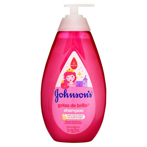 Shampoo Infantil Johnson's Gotas de Brillo -750 ml