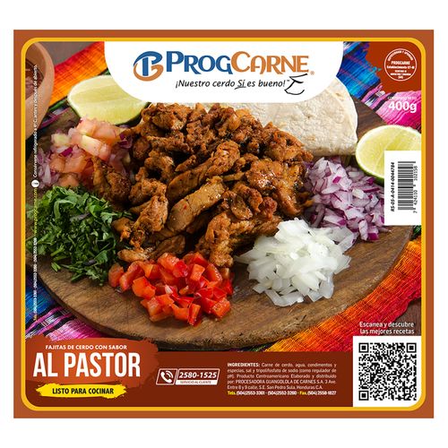 Carne De Asar ProgCarne Cerdo Al Pastor  Fresco- 400gr