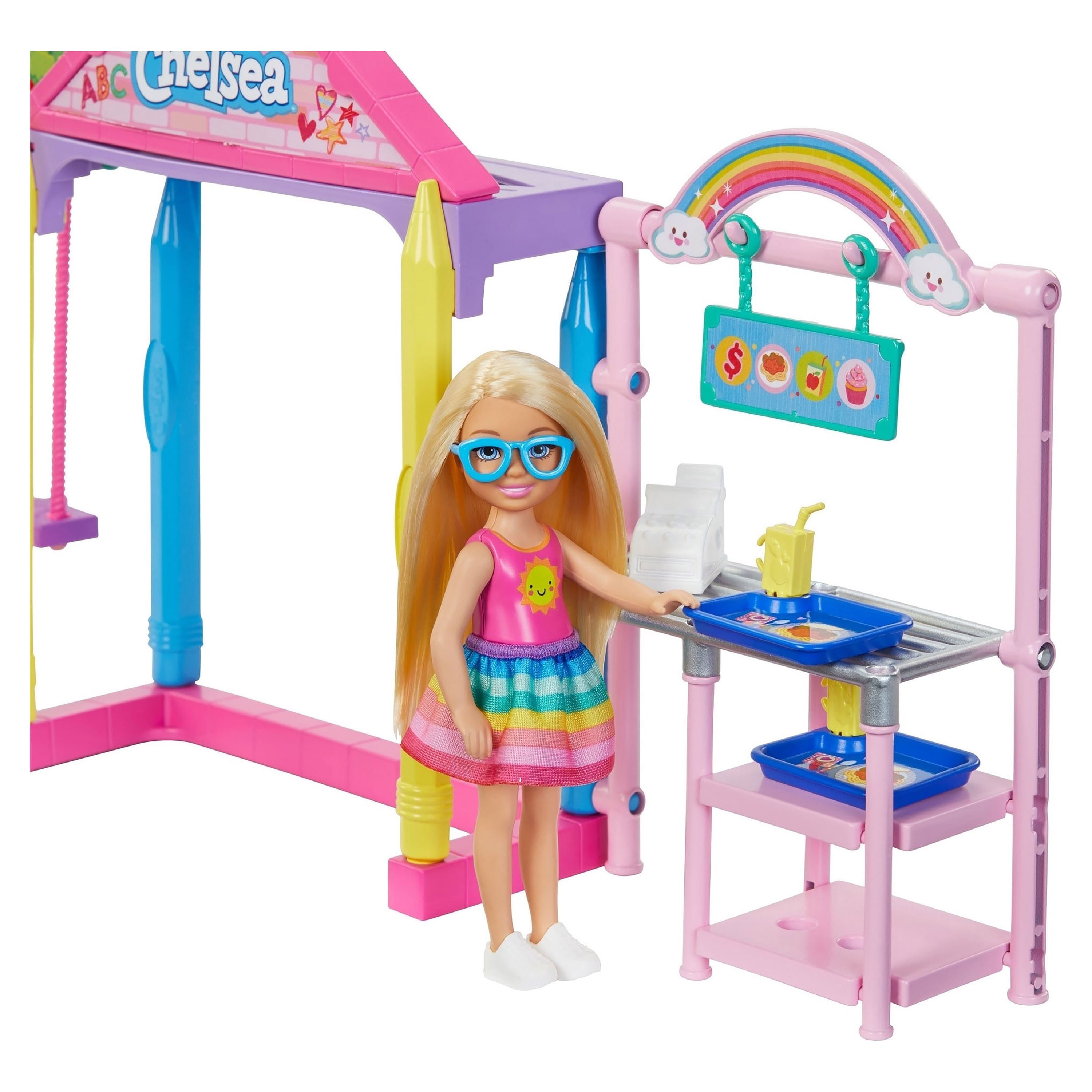 Barbie Chelsea Diversion Escuela Playset