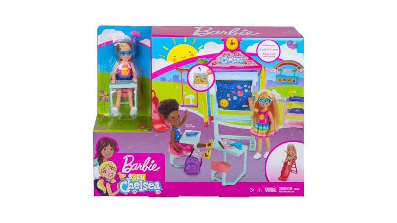 Barbie Chelsea Diversion Escuela Playset