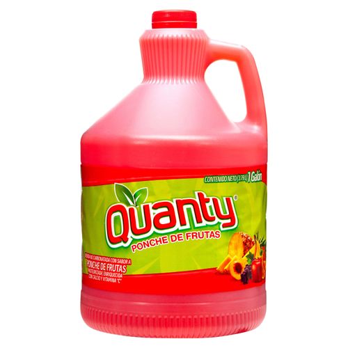 Jugo Quanty De Fruit Punch 1 Galon-3785 ml