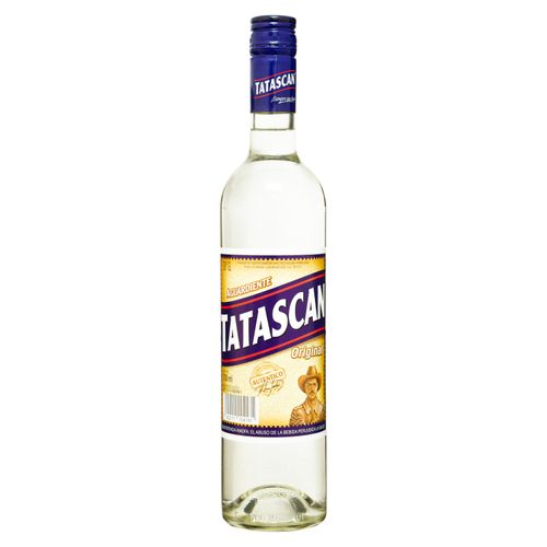 Aguardiente Tatascan Orginal Vidrio- 700 ml