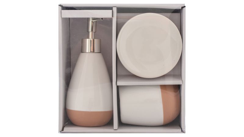 Set Accesorios Baño Blanco MICA