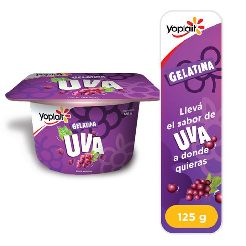 Gelatina Yoplait De Uva -125gr