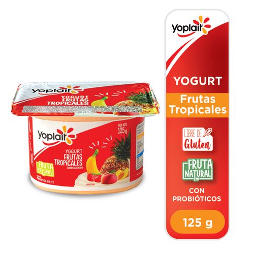Yogurt Yoplait Batido Frutas Tropicales - 125Gr
