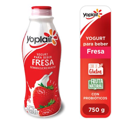 Yogurt Yoplait Batgur De Fresa - 750Gr