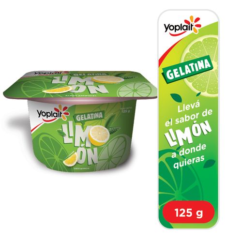 Gelatina Yoplait Limón - 125 g