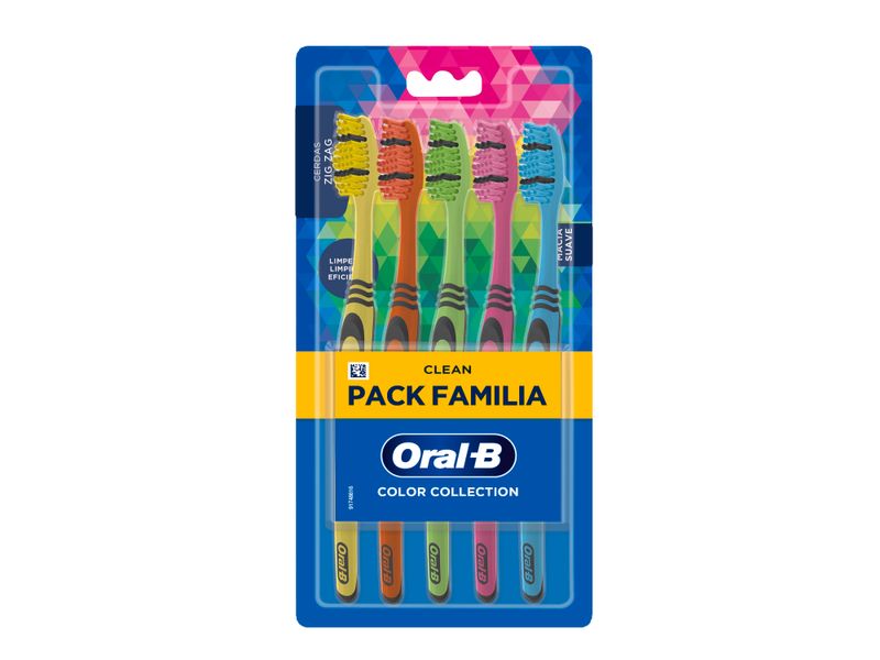 Cepillos-Dentales-Oral-B-Clean-Color-Collection-Suave-5-Unidades-2-11211