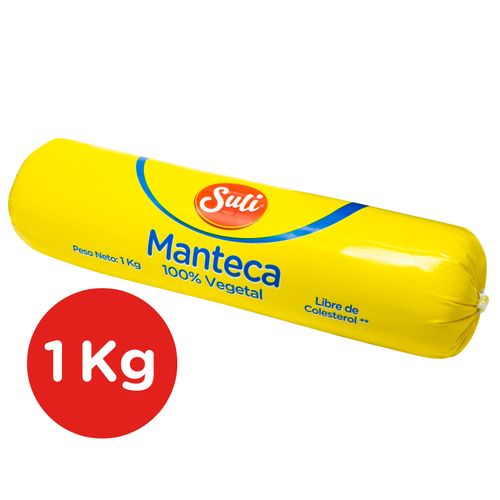 Manteca Vegetal Marca Suli - 1000gr