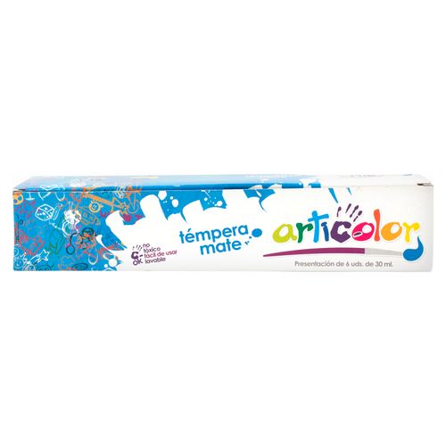 Tempera Articolor 6 Colores