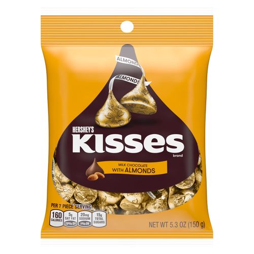 Chocolate Hershey's Kisses Almendra - 150gr