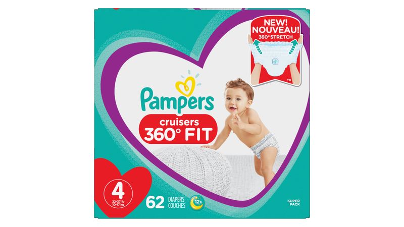  Pampers Cruisers - Pañales desechables para bebé, talla 7, 88  unidades (el empaque puede variar) : Ropa, Zapatos y Joyería