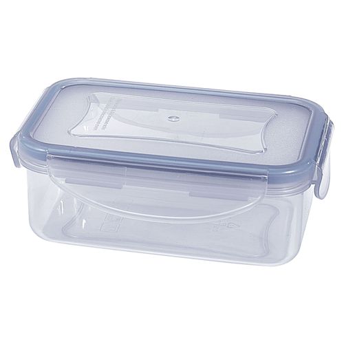 Tazon Guateplast Click Clak Rectangular Transparente (17 Oz/475 Ml)  Natural 0