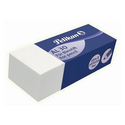 Borrador Pelikan Blanco Al30 Blister - Unidad