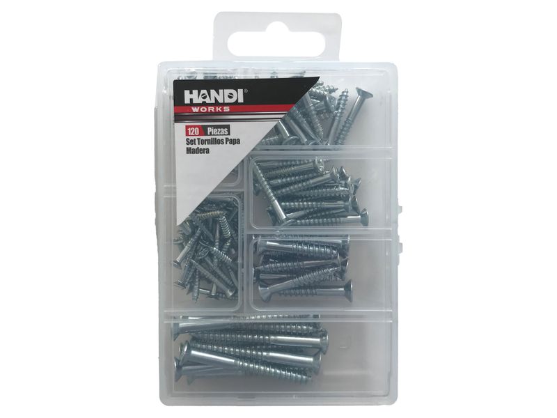 Set-Tornillos-Handiworks-Para-Madera-120-Piezas-1-6750