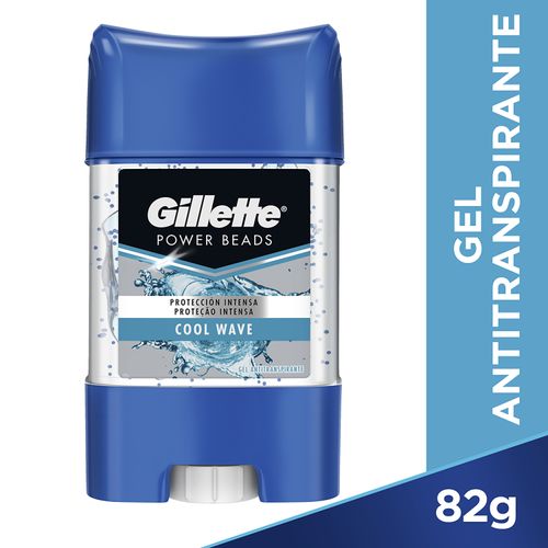 Desodorante Gel Gillette Power Beads Cool Wave- 82gr