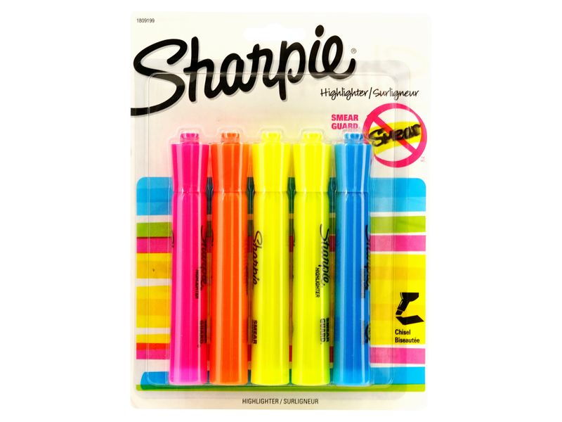 Resaltador-Sharpie-Tank-5-Colores-1-2290