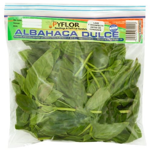 Albahaca Dulce Pyflor Bolsa 30Gr