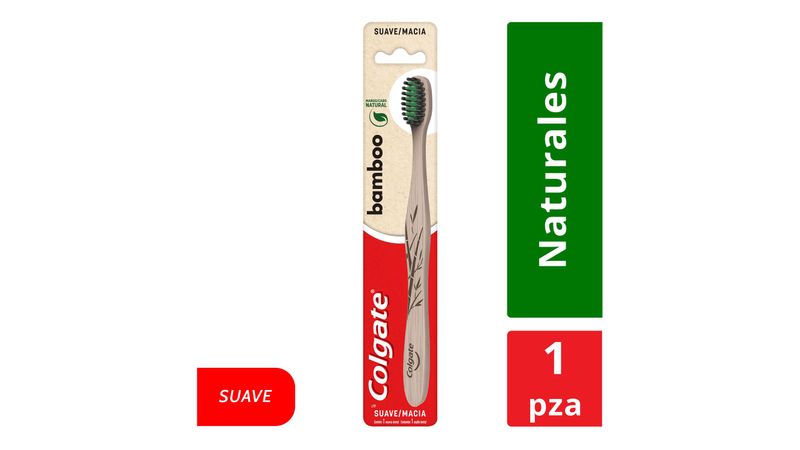 Cepillo fashion colgate bamboo precio