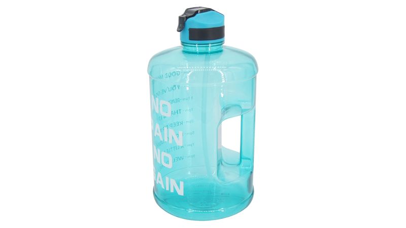 Botella de agua motivacional de SANKUU de 60 onzas y medio galón, botella  de agua con