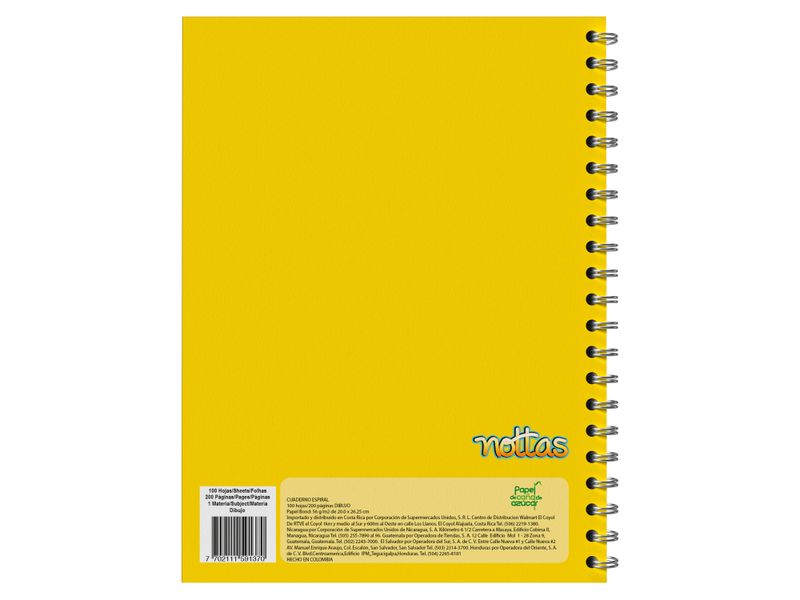 Cuaderno-Espiral-100-Hojas-Dibujo-Solidos-Amarillo-2-20881