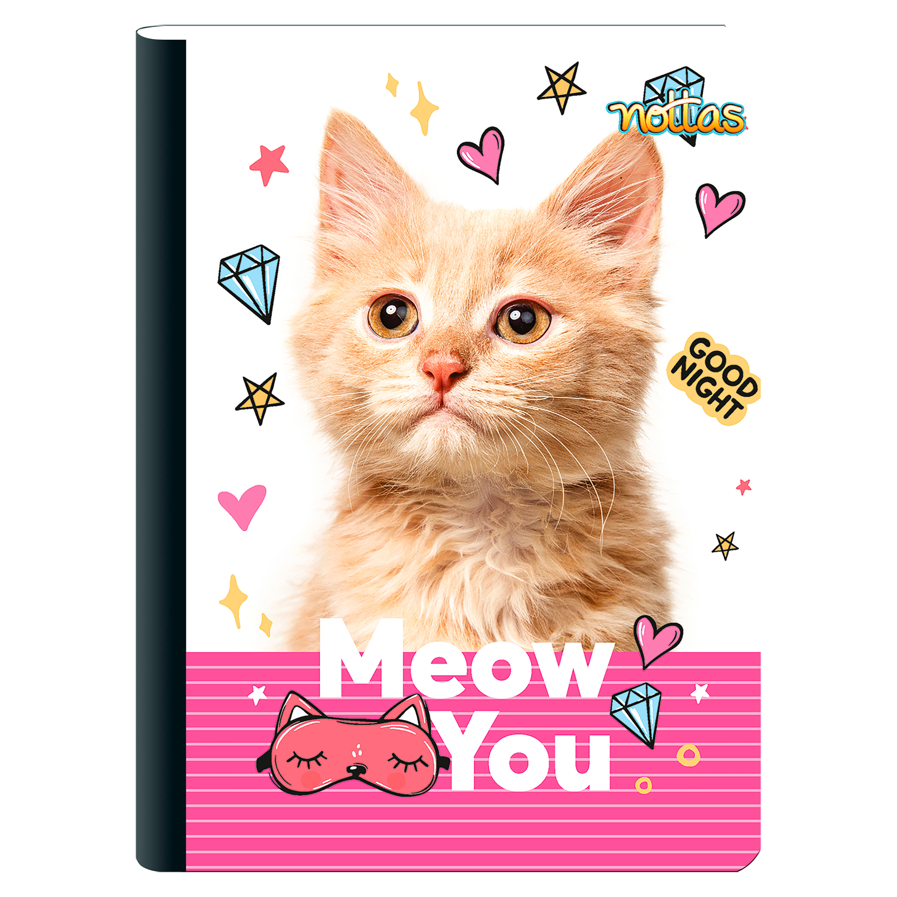 Cuaderno-Cosido-Peque-o-100H-Rayado-Dise-o-Gato-1-20835