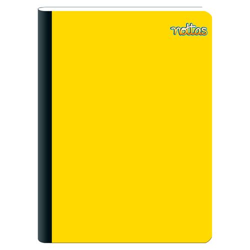 Cuaderno Cosido Pequeño 100H Rayado Solidos - Amarillo
