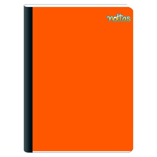 Cuaderno Cosido Pequeño 100H Rayado Solidos - Naranja