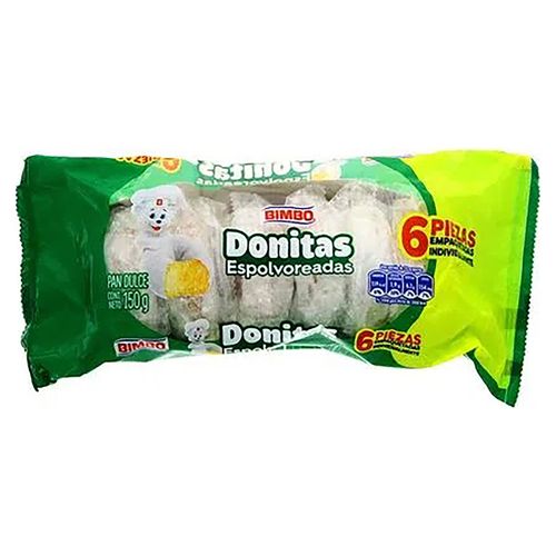 Hn Donas Espolvoreadas 6P 150G