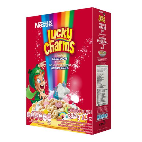 NESTLE LUCKY CHARMS® con Malvaviscos Cereal 297gr