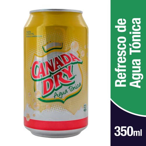 Gaseosa Canada Dry  Agua Tonica- 355 ml