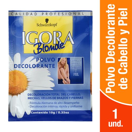 Polvo Decolorante Blonde Sachet 10Gr