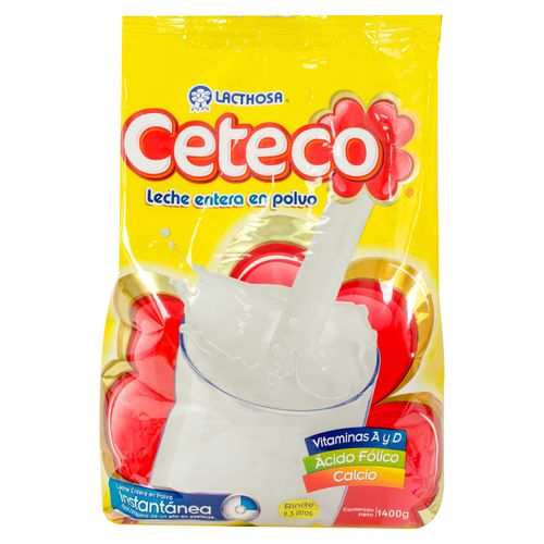 Leche Ceteco Instantánea Bolsa - 1400 g