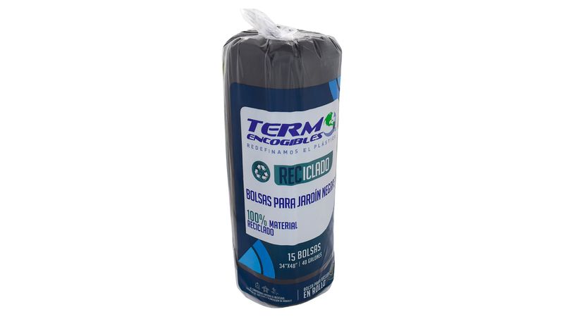 Comprar Bolsa Basura Termo - Rollo Jardin (34X48) Negra- 15U