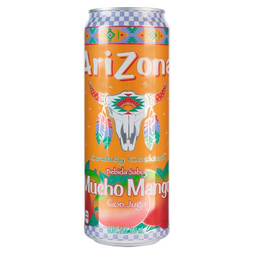 Te  Frio Arizona Con Sabor A Mucho Mango Lata -680ml