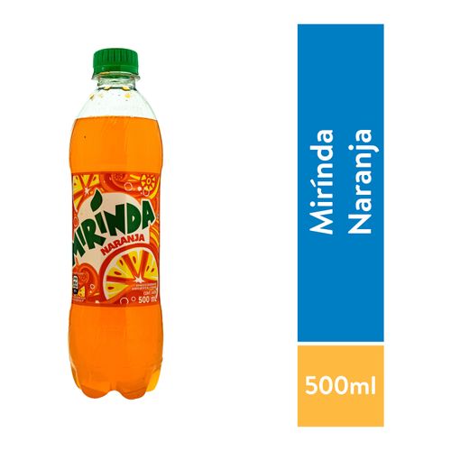 Gaseosa Mirinda Naranja Pet 500 Ml