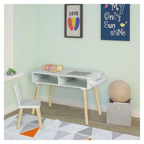 Set De Silla Y Escritorio Con Rotafolio