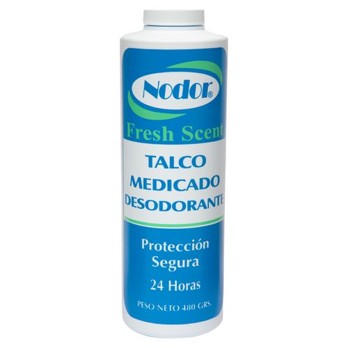 Talco Medicado Nodor Fresh 480gr