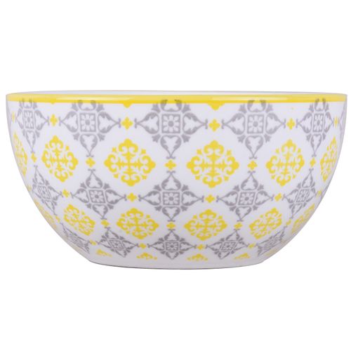 Plato Hondo De Porcelana Decorada 5 5Plg