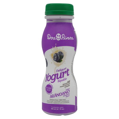 Yogurt Dos Pinos Deligurt De Arandano Liquido- 200 ml