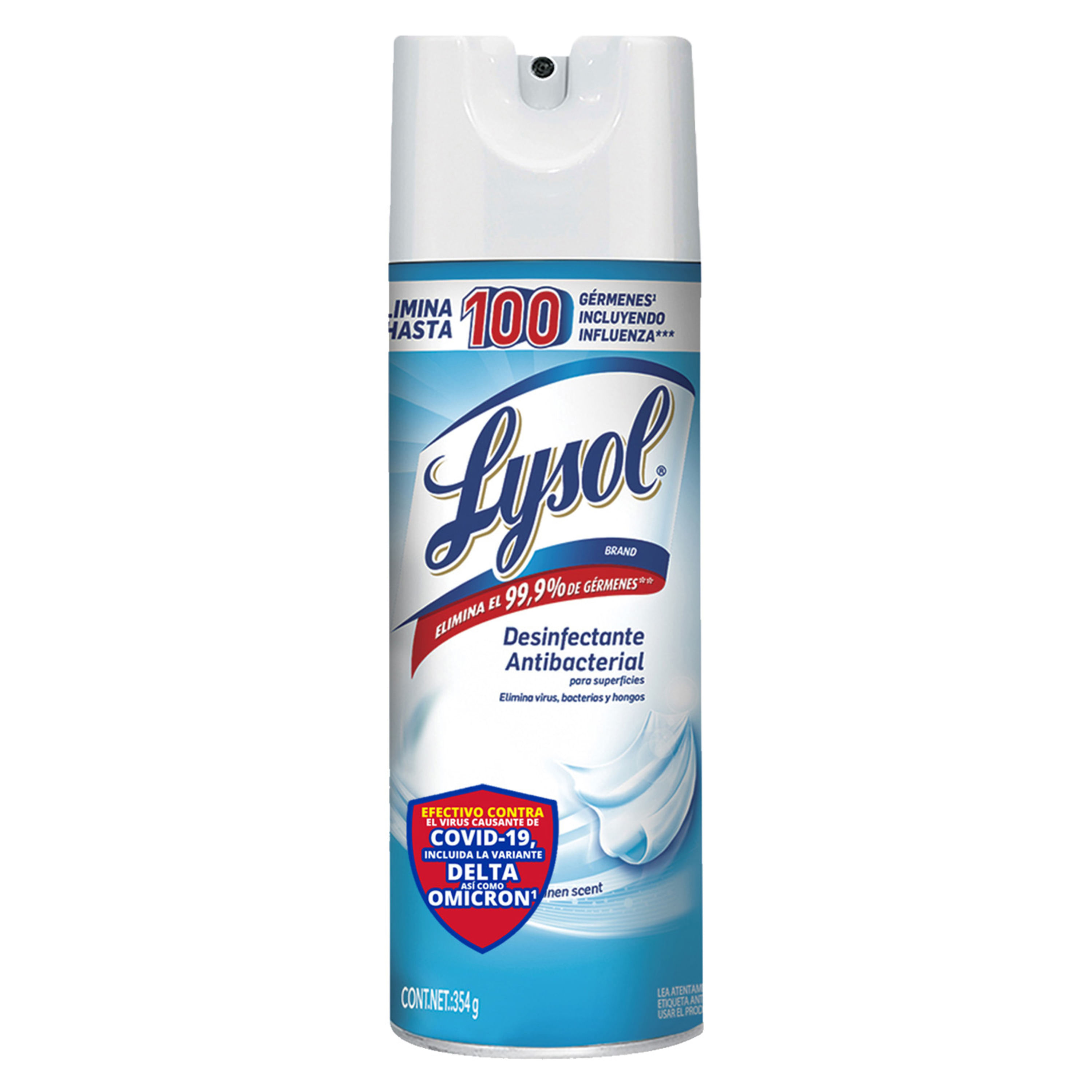 Desinfectante Antibacterial Lysol Aerosol 3 pzas de 346 gr c/u a precio de  socio